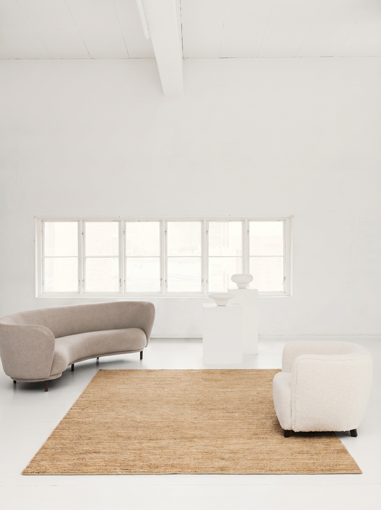 Goblen Serie 100% Jute Sumak-Stil handgewebter Wohnzimmer Sitzbereich Schlafzimmer Teppich NAT