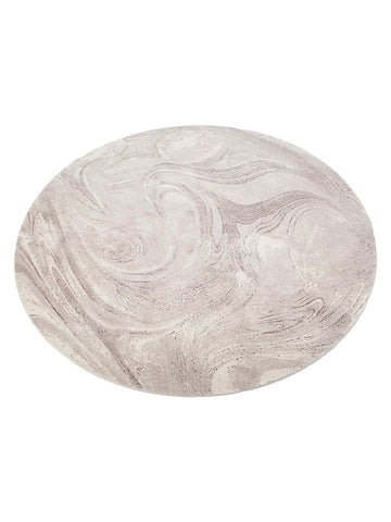Tapis de Salon Moderne Monza Art 04 CREAM Q à Motif Géométrique, Haute Qualité, Tissage Serré et Brillant