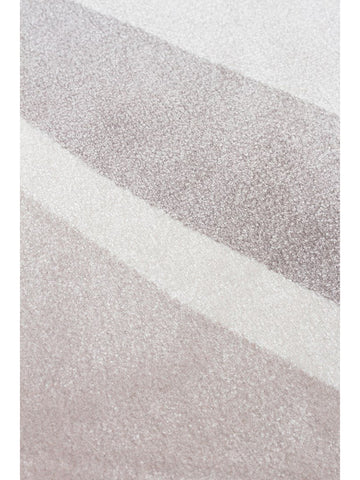 Tapis de Salon Moderne Monza Art 05 CREAM GREY à Motif Géométrique, Haute Qualité, Tissage Serré et Brillant