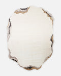 Monza Art High-Quality, Tightly Woven, Shiny Modern Living Room Rug with Geometric Pattern 10 CREAM GOLD