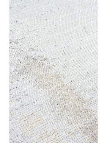 Mumbai Serisi Klasik Desenli Yüksek Kalite Sık Dokuma Parlak Salon Halısı 11 GREY GOLD - Carpetdocia