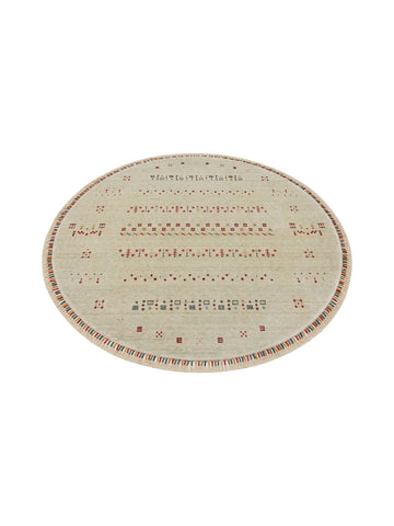 Oushak Carnaval Tapis Uşak Moderne TENCEL™ 100 % Naturel, Facile à Nettoyer, Fait Main 06 BEIGE Q  