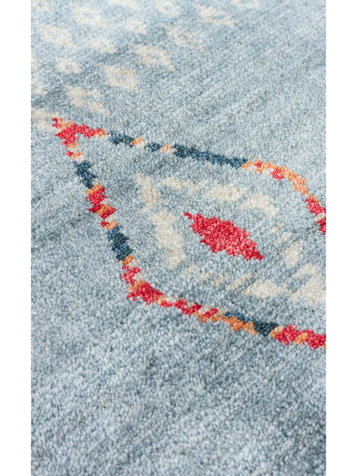 Oushak Carnaval %100 Naturel Kolay Temizlenir El Emeğiyle Üretilen TENCEL™ Modern Uşak Halısı 15AQMUL - Carpetdocia