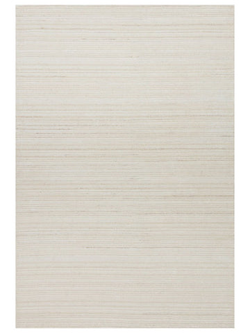 Tappeto tessuto a mano in misto lana e TENCEL™ della serie Palermo CREAM