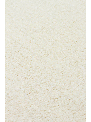 Peace Art Hav Toz Vermez Yumuşak Tuşeli Zarif Shaggy Halı 01 WHITE - Carpetdocia