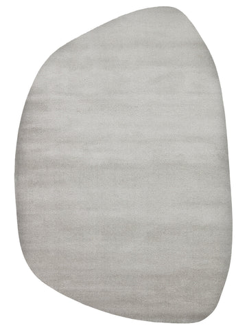 Peace Art Hav Toz Vermez Yumuşak Tuşeli Zarif Shaggy Halı 03 GREY - Carpetdocia