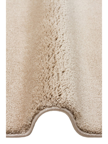 Peace Art Hav Toz Vermez Yumuşak Tuşeli Zarif Shaggy Halı 05 BEIGE - Carpetdocia