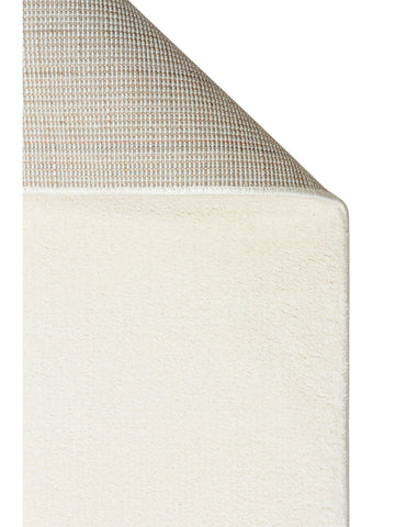 Peace Art Hav Toz Vermez Yumuşak Tuşeli Zarif Shaggy Halı 05 WHITE - Carpetdocia