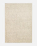 Tapis de salon, séjour et chambre à coucher scandinave Puralana, tissé à la main en laine naturelle 100 % et coton BEG