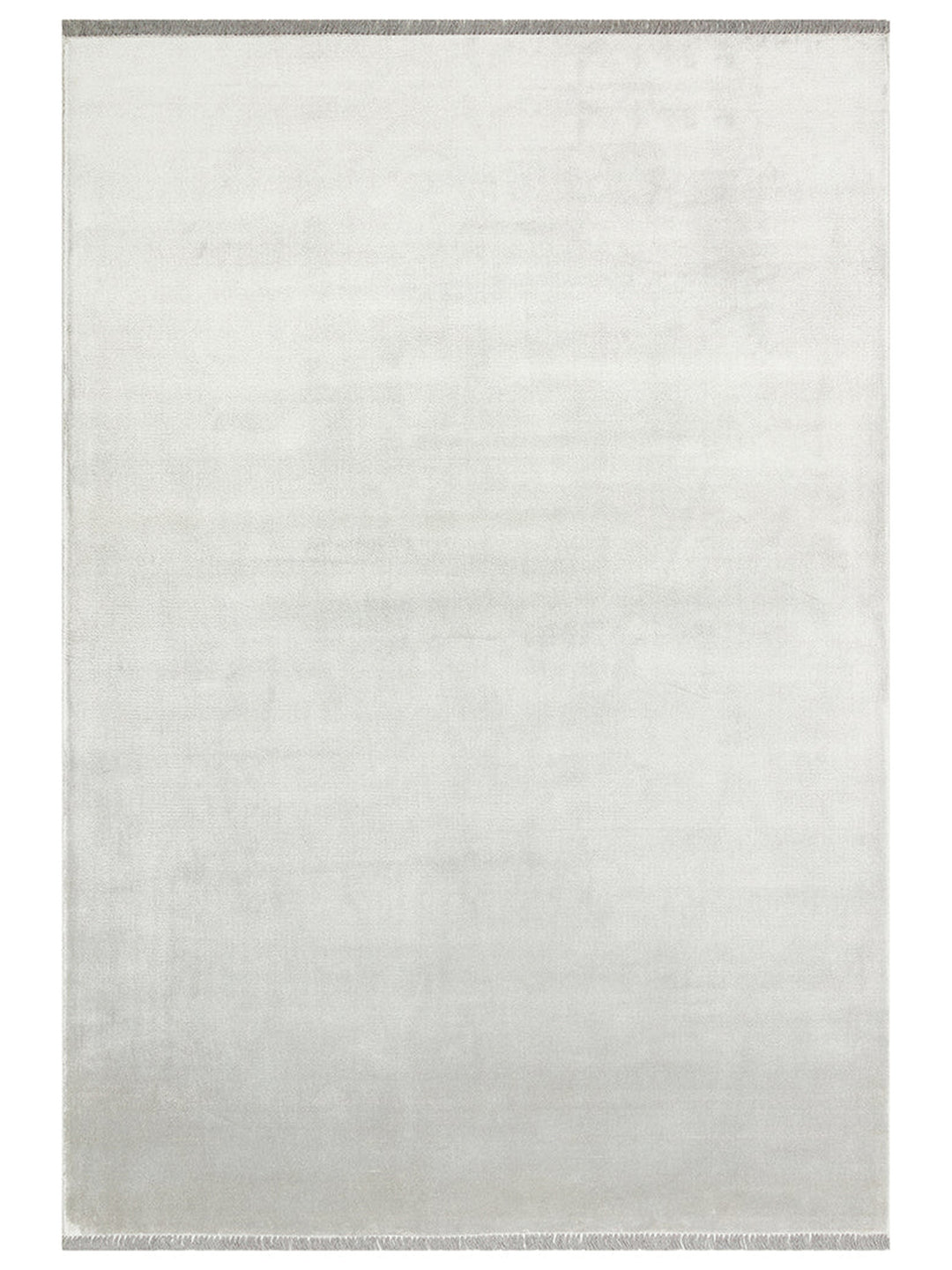 Queen Serisi %100 Naturel Viskon Parlak Modern El Emeğiyle Üretilen Salon Oturma Odası Halı GREY - Carpetdocia