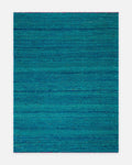 Kilim tissé à la main 100 % soie, collection Silk Road, AQUA