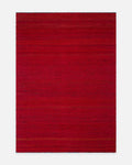 Kilim tissé à la main 100 % soie, collection Silk Road, ROUGE