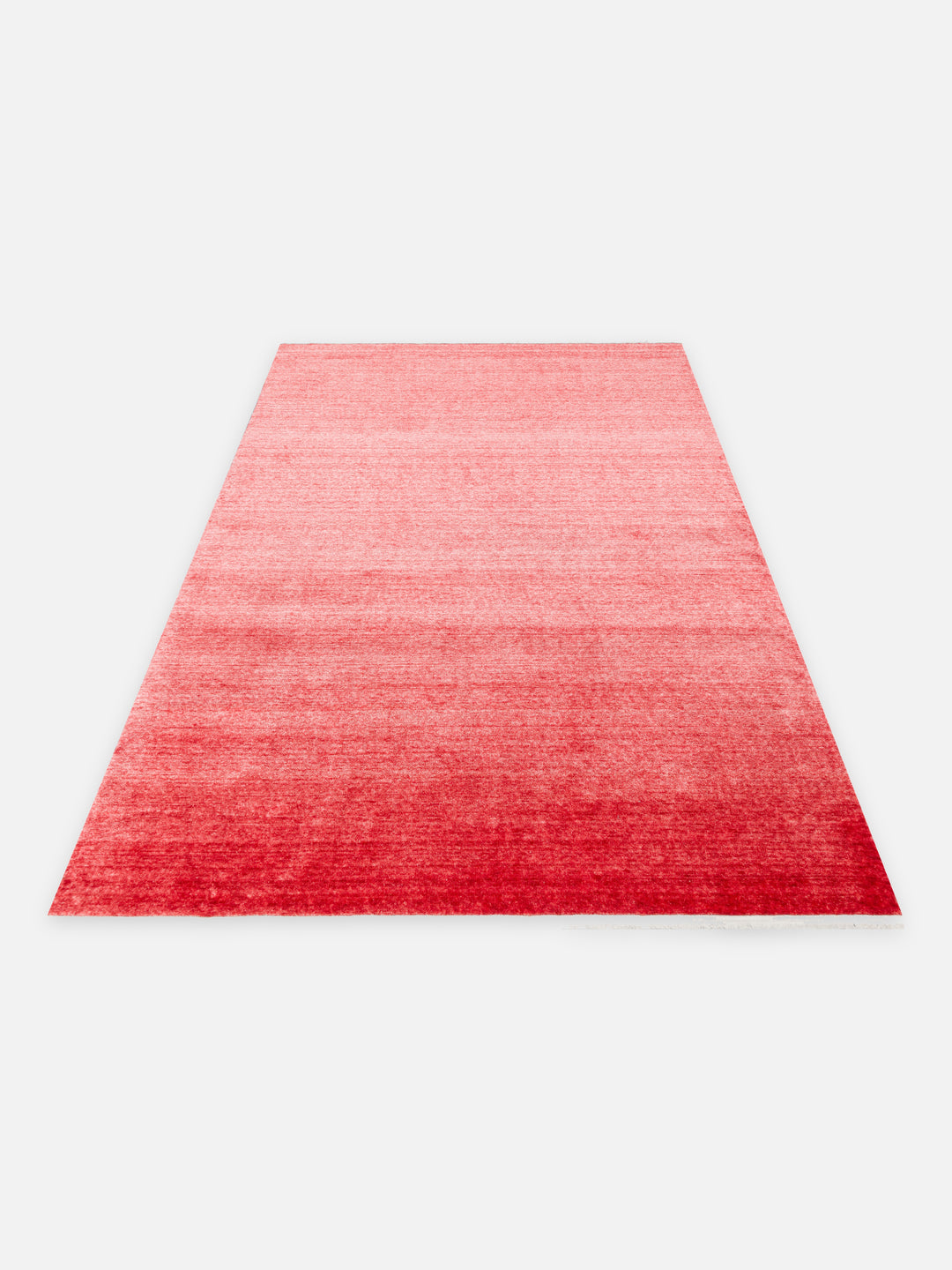 Victoria %100 TENCEL™ Lyocell El Emeği ile Üretilen Halı RED SHERBET açılı görünüm