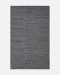 Tapis tricoté fait main pour salon, couloir, entrée à motif kazak 100 % laine naturelle Woolstar ANTRASIT