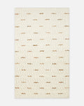 Woolstar %100 natürliche Kaschmir gemusterter Wohnzimmer Flur Eingangsbereich handgewebter gestrickter Teppich JD 06 NAT